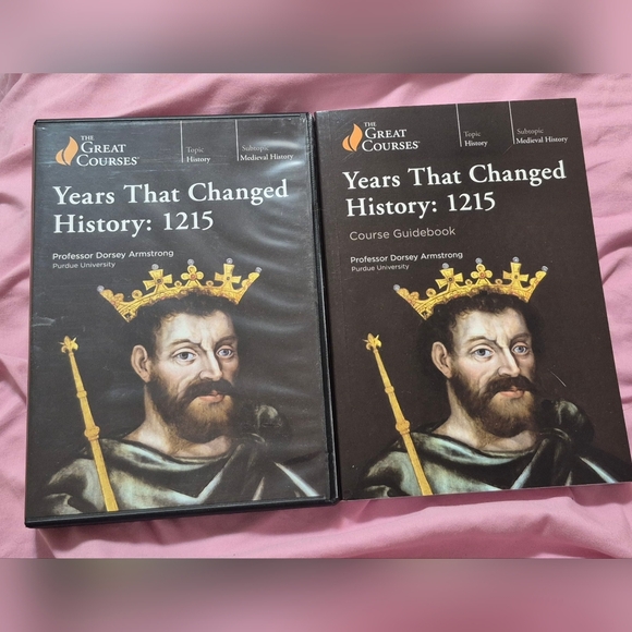 Media Great Courses Years That Changed History 1215 Dvd Set Guidebook